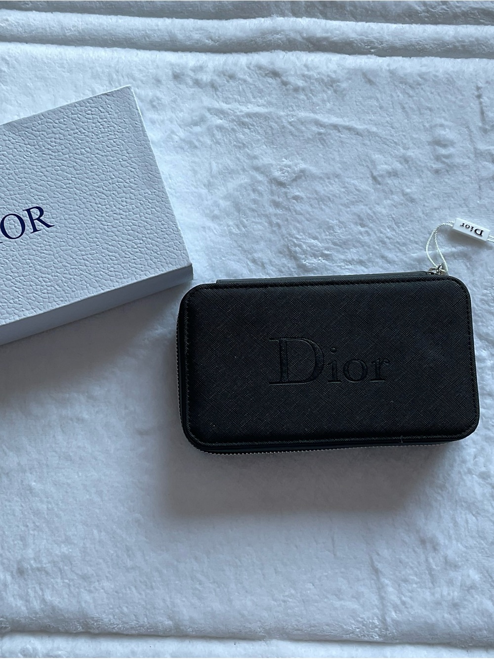 Dior GWP Black Embossed Makeup Brush Set